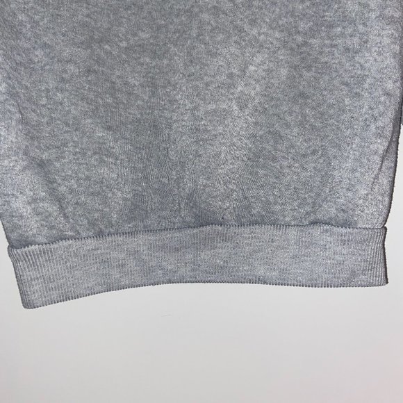 [2-Piece] Cropped Sweater + BABE Sweater || Grey - Picture 14 of 14